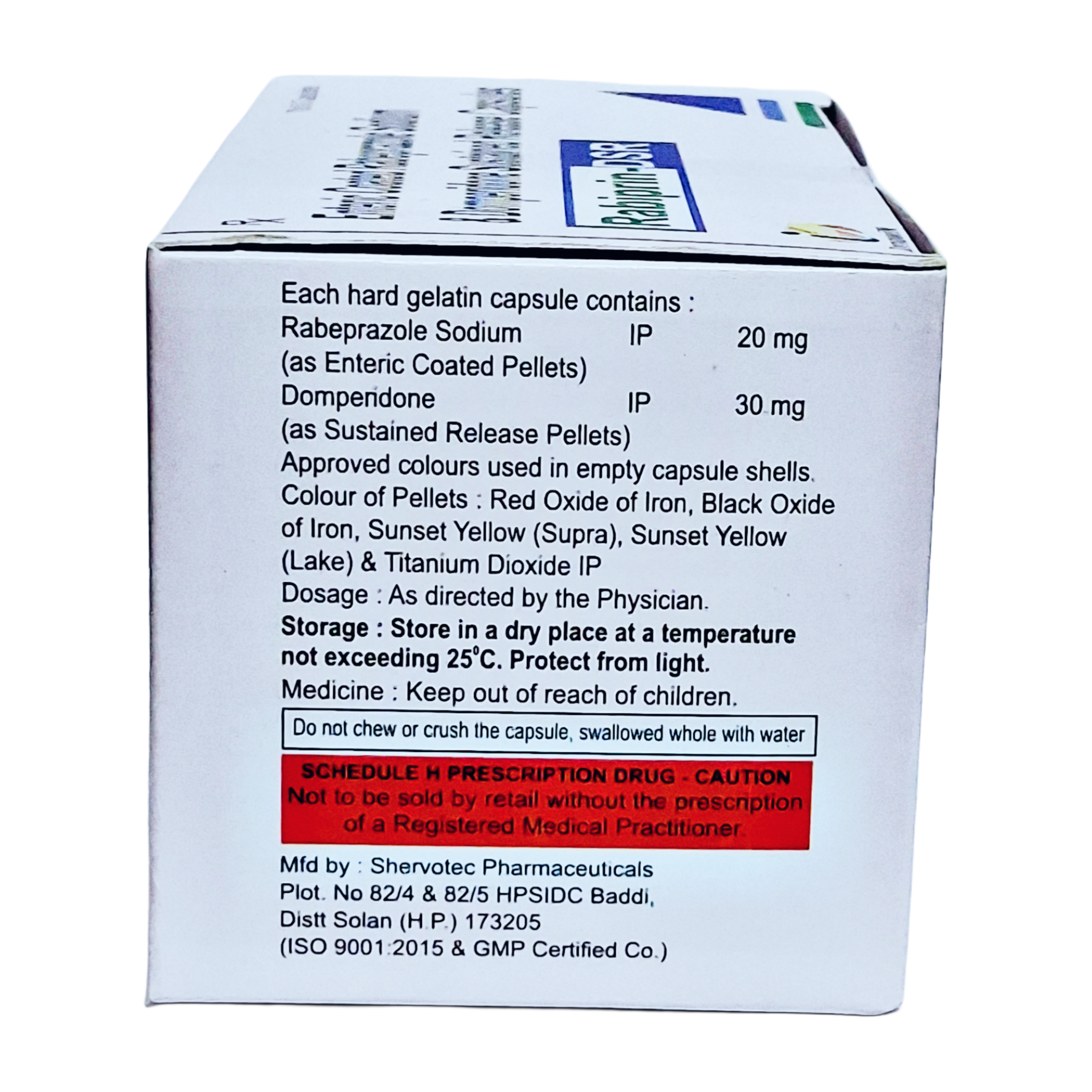 Rabiprin-DSR Back